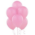 Balony w kolorze jasnego różu