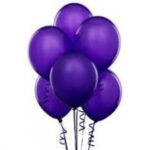 Balon lateksowy ciemny fiolet