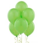 Balon lateksowy jasno zielony