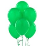 Balon w kolorze ciemnej zieleni