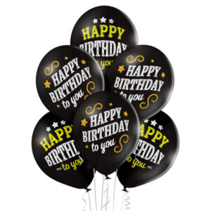 Balony napompowane helem na urodziny