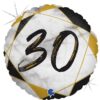Mały balon z helem - prezent na 30 urodziny
