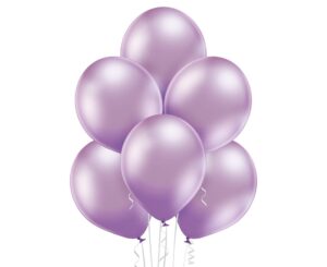 Balony Chromowane Fioletowe z Helem