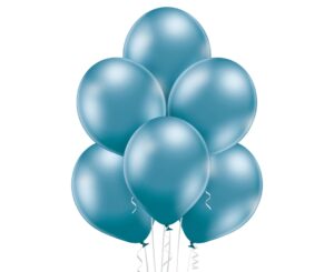 Balony chromowane w niebieskiej odsłonie