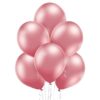 Balony chromowane różowe z helem
