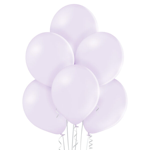 balony z helem w kolorze liliowym Warszawa