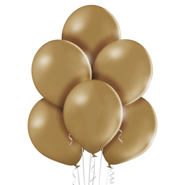 migdałowy kolor balonika Migdałowe balony z helem kolorze