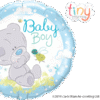 Mc05. Balon 18 cali (43 cm) na narodziny chłopca – z misiem