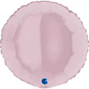 Balony foliowe okrągłe różowe z helem w Warszawie