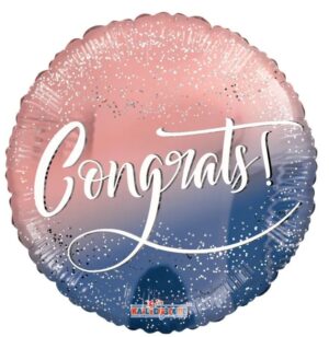 Balon z gratulacjami