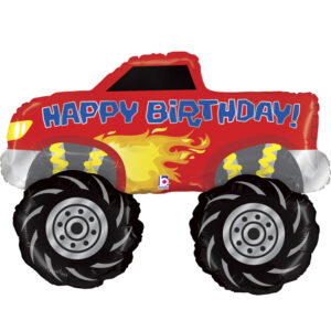 Balon w kształcie auta typu monster Truck z helem