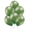 Achr09. Chromowane balony lateksowe 12” calowe – kolor pistacjowy
