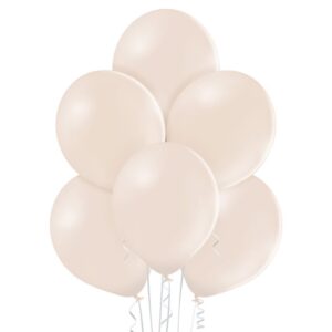 036. Pastelowe balony lateksowe 12” calowe – kolor alabaster