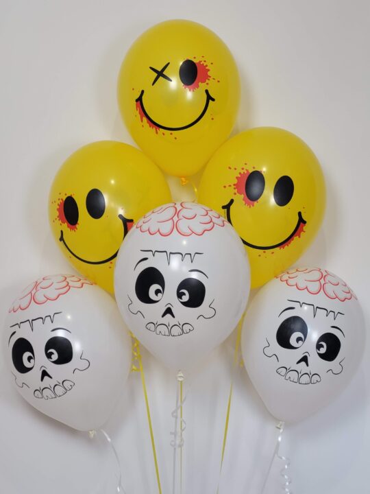 Balony z helem na Halloween Warszawa