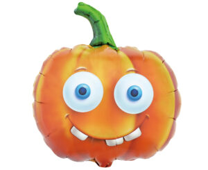 Hall05 Balon foliowy 19 cali Happy Halloween w kształcie dyni