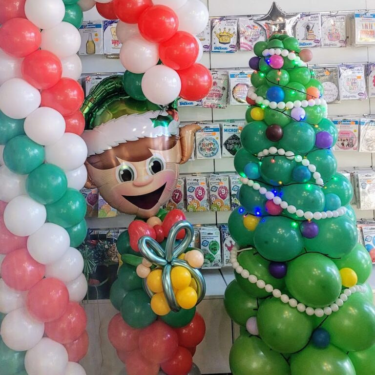 Świąteczne balony z helem Warszawa