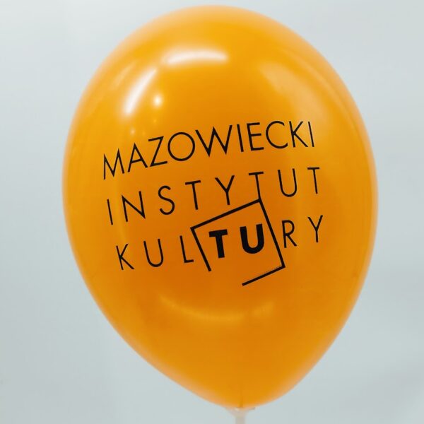 Brek16. 1000 balonów z logo – nadruk w jednym kolorze z obu stron