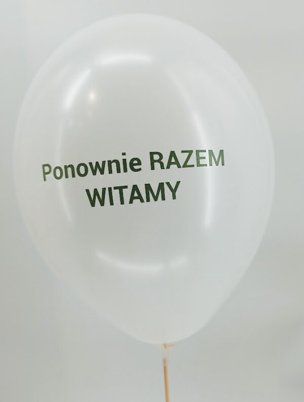 Brek05. 300 balonów z logo – nadruk w jednym kolorze z jednej strony