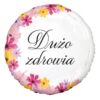 Balon z napisem Dużo Zdrowia na urodziny do szpitala